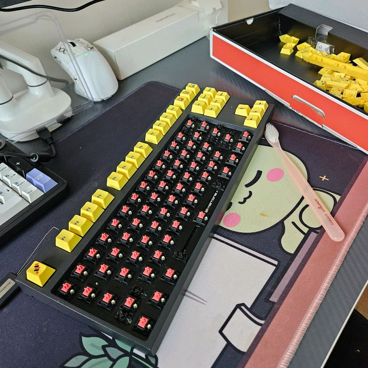 엠스톤 그루브t87a 저소음적축--1