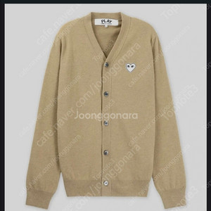 꼼데가르송 가디건 새상품 v넥 m사이즈 정품