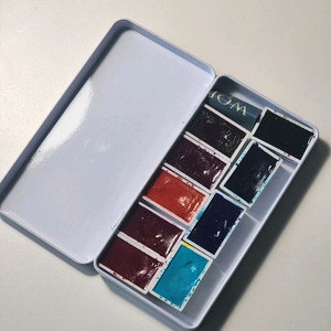 로만슈말 아쿠아리어스 수채물감 고체물감/ 고넹이화방