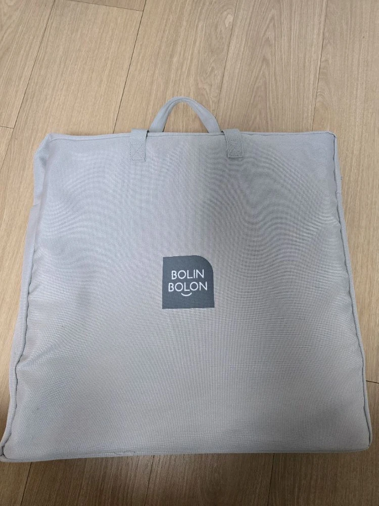 볼린볼론 아기 침대 가드 그레이 이미지