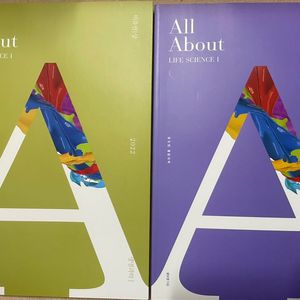 2022 윤도영 올어바웃 생명과학1 비유전 상, 하 이미지