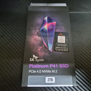 [미개봉] SSD 하이닉스 P41 2TB 팝니다.