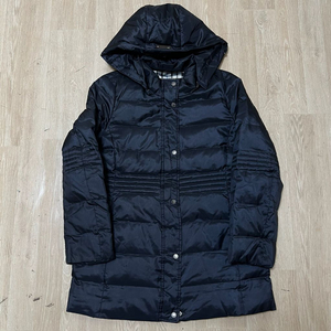 닥스 여성 프리미엄 구스다운 후드 롱패딩 M/95