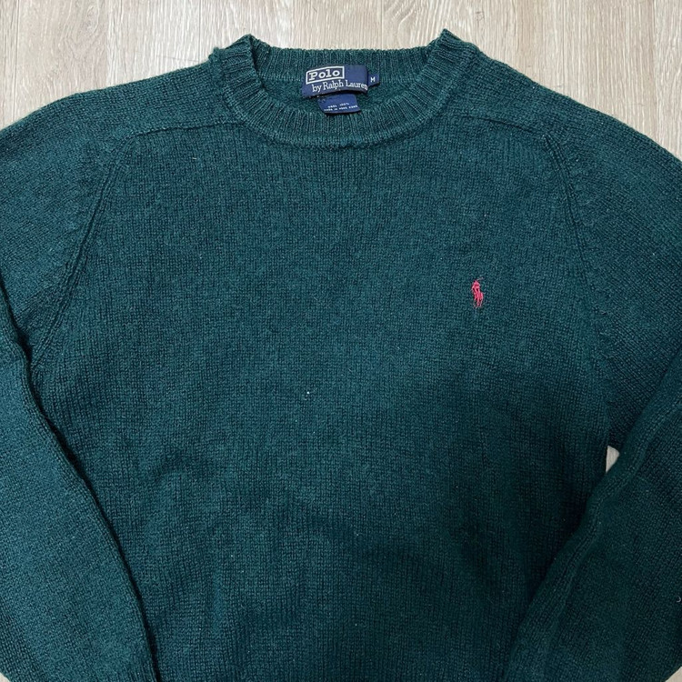 폴로 랄프로렌 여성 라운드 울 니트 M/95--1