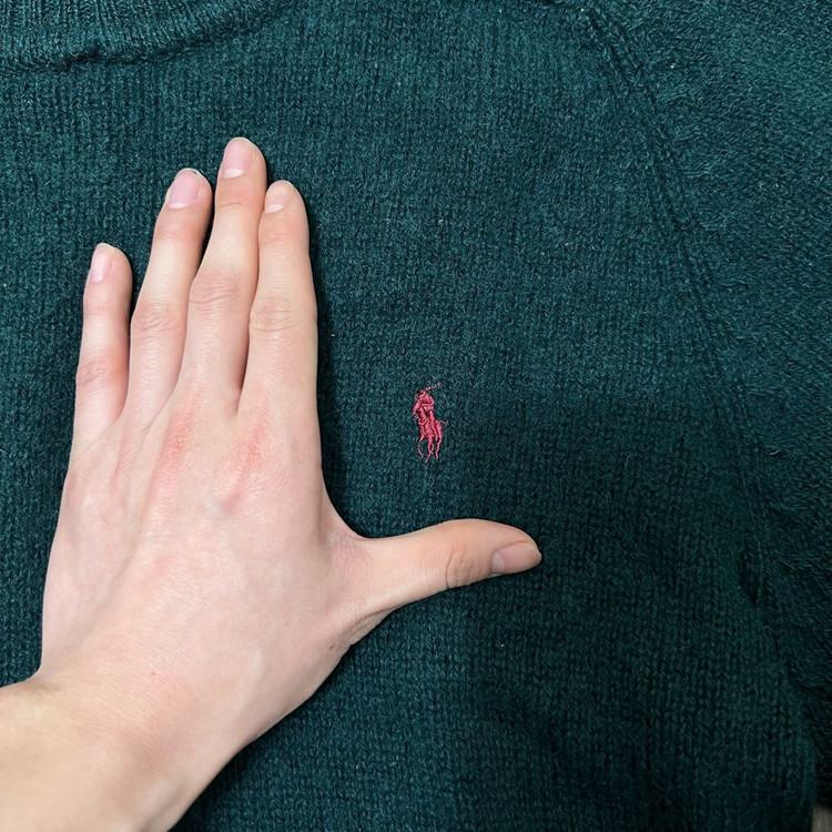 폴로 랄프로렌 여성 라운드 울 니트 M/95--2