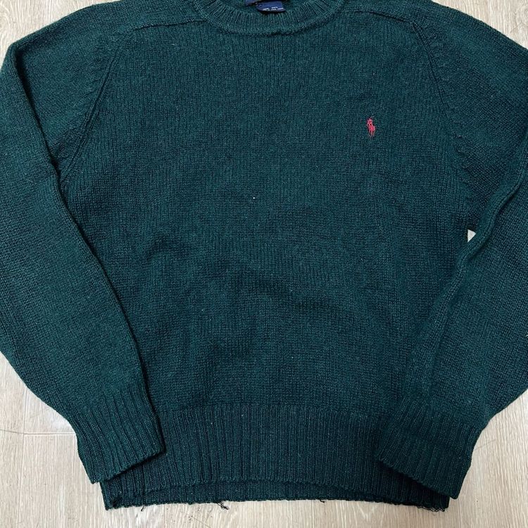 폴로 랄프로렌 여성 라운드 울 니트 M/95--3