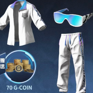 배그스킨코드 싱훈 백호 세트 이미지