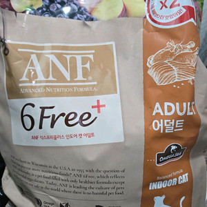 ANF 6free 어덜트 캣 사료 5.6kg