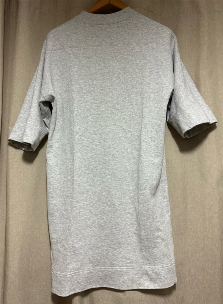 유니클로 U 르메르 면 맨투맨 원피스 (그레이 S)--2