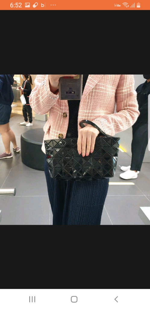 플리츠플리즈 바오바오 클러치 이세이미야케--6