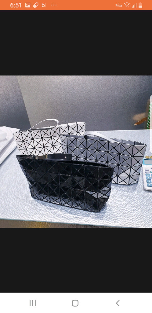 플리츠플리즈 바오바오 클러치 이세이미야케--7