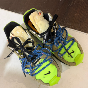 나이키 오프화이트 줌 테라 카이거 그린 정품