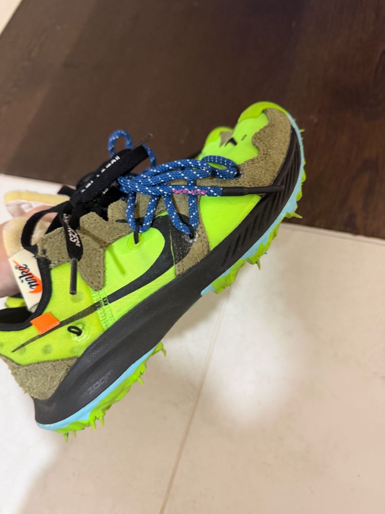 나이키 오프화이트 줌 테라 카이거 그린 정품--1