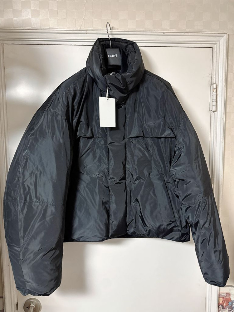 [새상품] 르아브 24fw 오브제 커브드 패딩 M 이미지