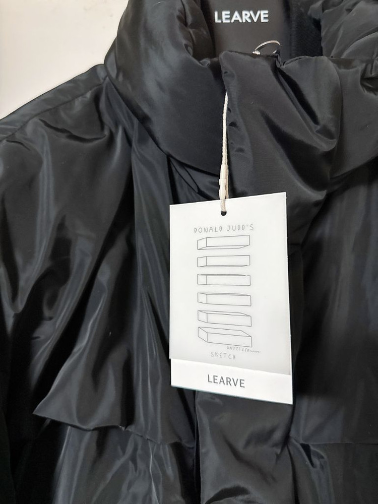 [새상품] 르아브 24fw 오브제 커브드 패딩 M 이미지