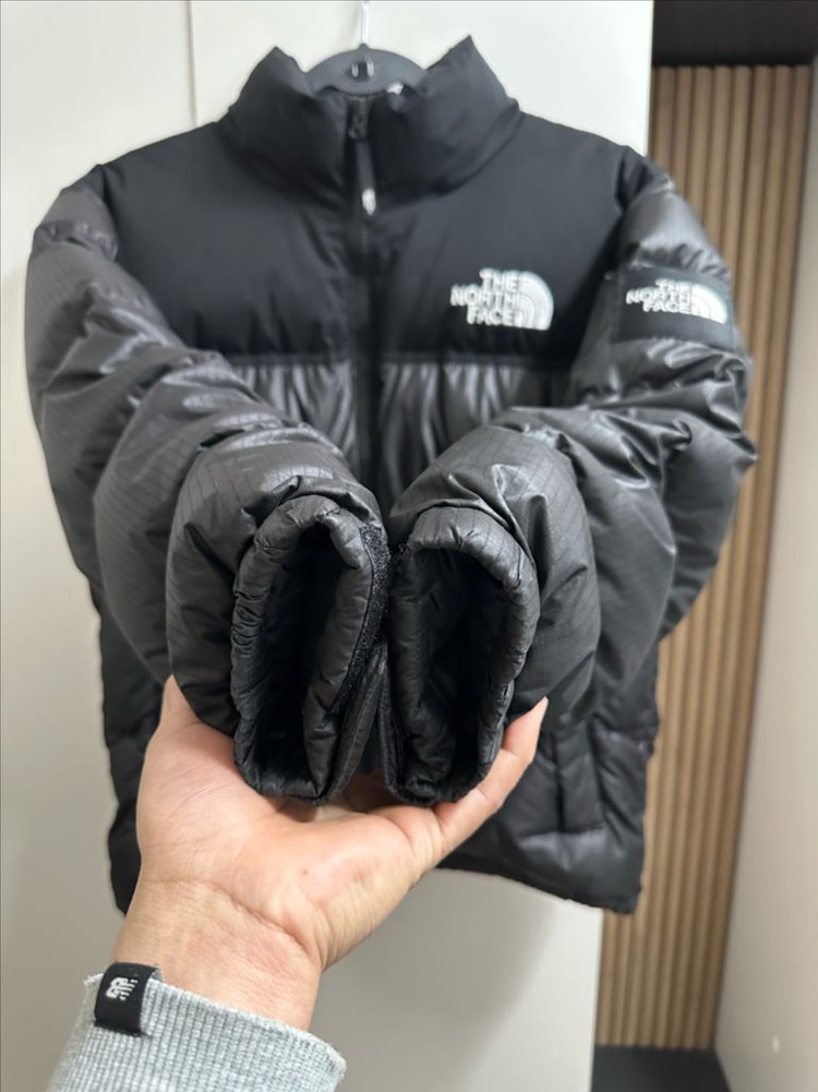 노스페이스 눕시 패딩 블랙 S(90~95)--3