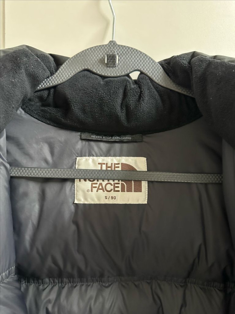 노스페이스 눕시 패딩 블랙 S(90~95)--5