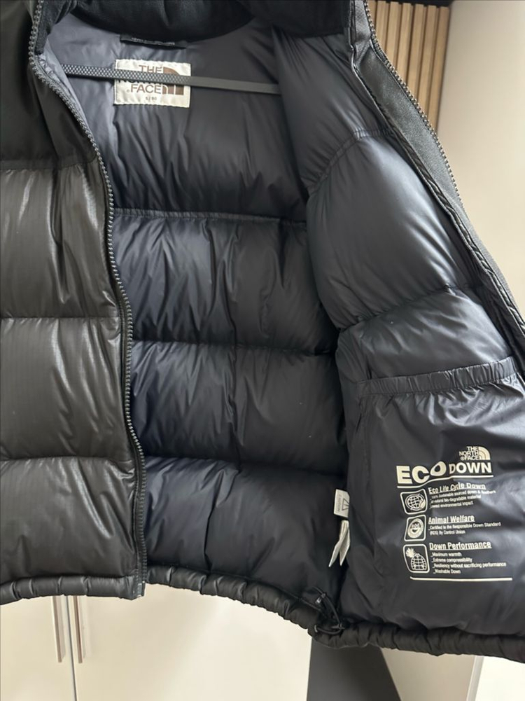 노스페이스 눕시 패딩 블랙 S(90~95)--7