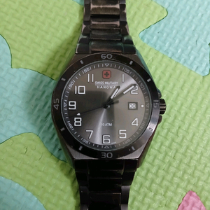 스위스 밀리터리 메탈시계드