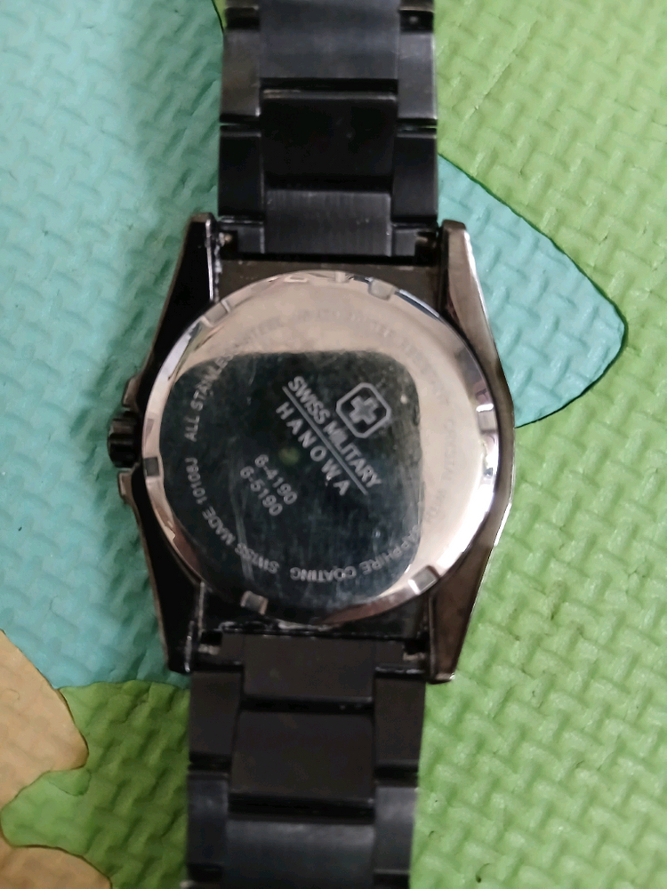 스위스 밀리터리 메탈시계드--1