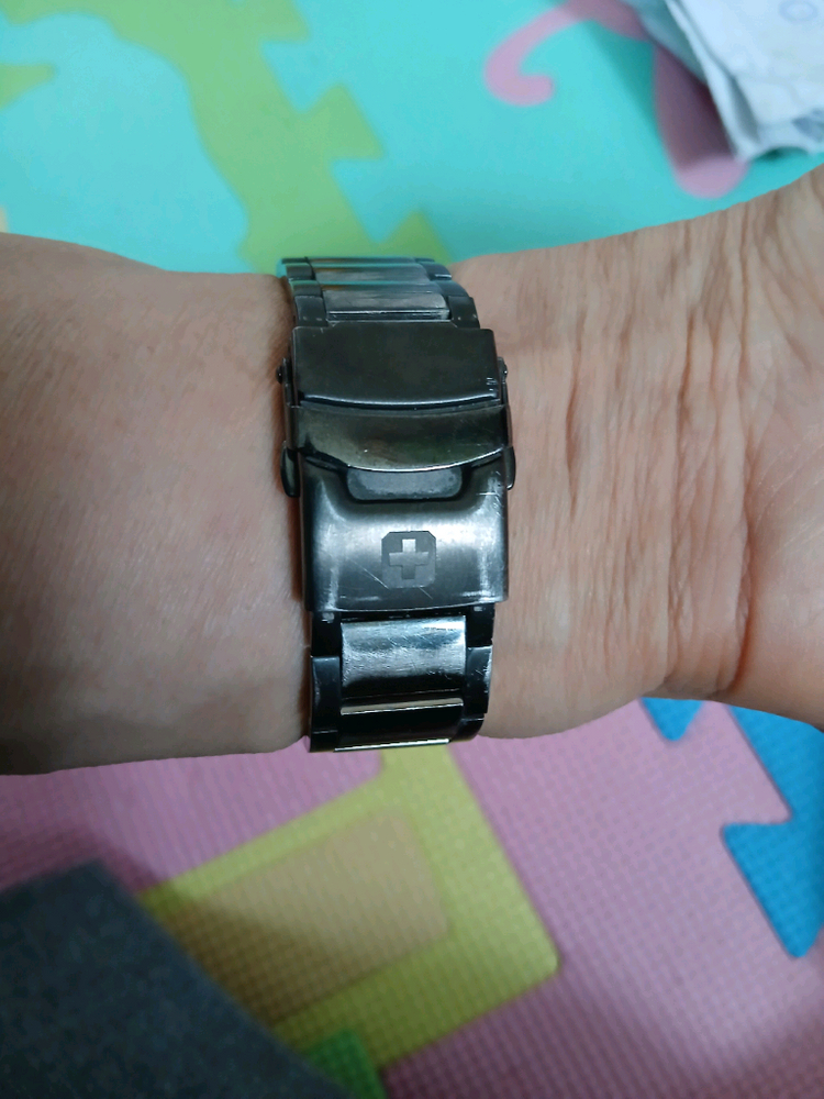 스위스 밀리터리 메탈시계드--3