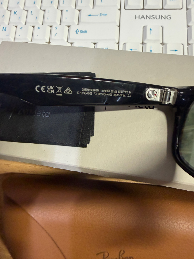 [정품/중고] 레이밴 메타 웨이페어러 gen 1 선글라스--2