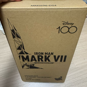 핫토이 아이언맨 MMS 696 D54 디즈니 100주년 한정 개봉양품