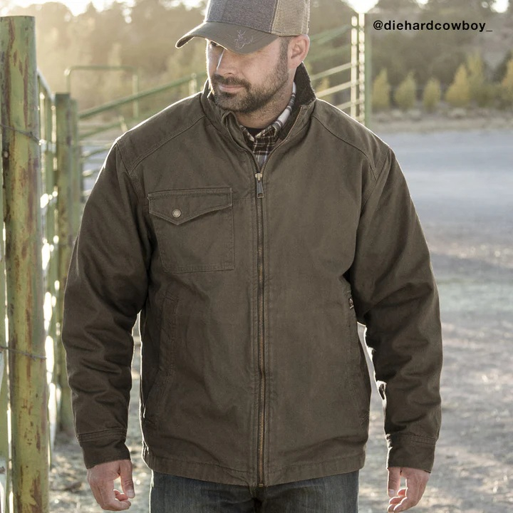 DRIDUCK 드라이덕 엔데버 캔버스 자켓 토바코 M사이즈--2