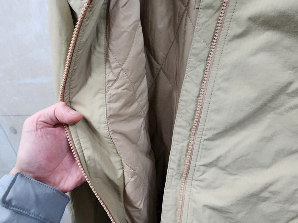 (95)K2 정품 남성 누빔 패딩 항공 점퍼/95size/상태우수--5