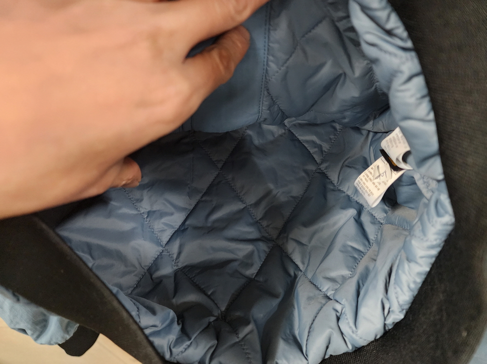 (95)K2 정품 남성 누빔 패딩 항공 점퍼/95size/상태우수--6