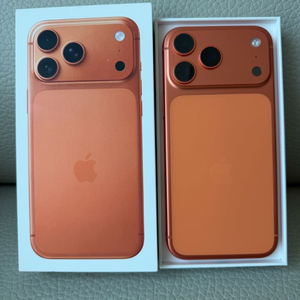(교신가능)아이폰17 Pro Max 오렌지 자급제 팝니다