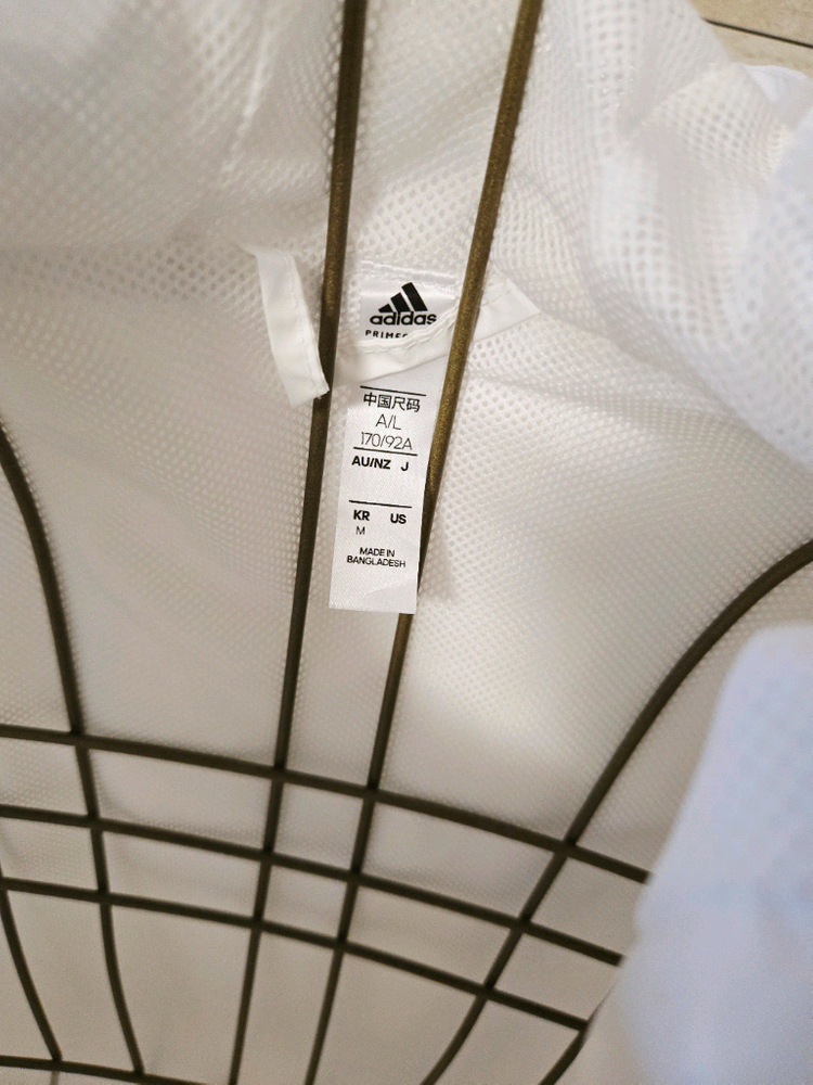 [m] 아디다스 여성 바람막이 후드 자켓--5