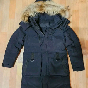 (상급)코오롱 안타티카 여성 패딩 블랙85 구스다운 윈드스토퍼