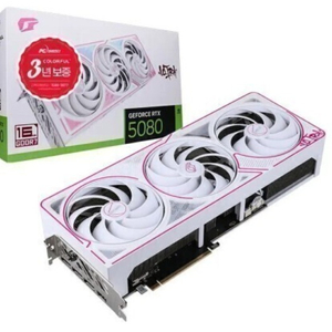 컬러풀COLORFUL iGame 지포스 RTX 5080 ULTRA OC D7 16GB White 미개봉 새제품
