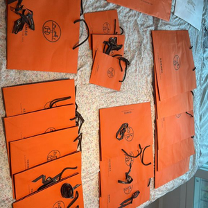 (정품) 에르메스 명품 쇼핑백 세트 이미지