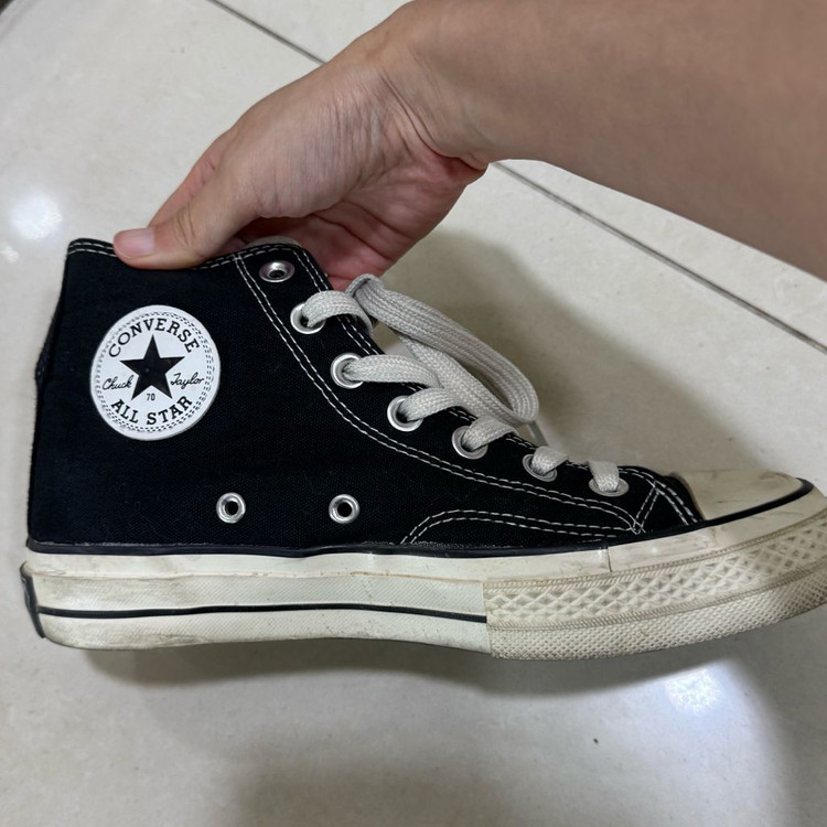 컨버스 척테일러 1970s 클래식 하이 블랙--2