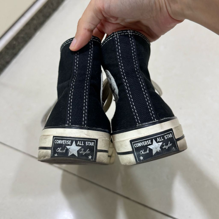 컨버스 척테일러 1970s 클래식 하이 블랙--6