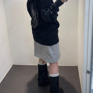 Harley-Davidson HD 로고 집업 후디 (차콜)