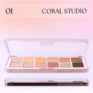 클리오 프로 아이 팔레트 에어 01 코랄 스튜디오
