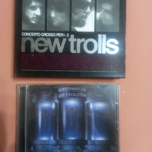 new trolls/QUEENSRYCHE 더블앨범 팝명반 CD 개당150