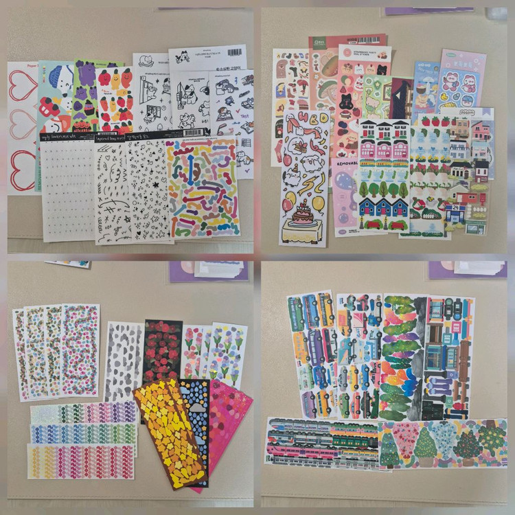 다꾸템 일괄처분 히치하이커 스티커 키스컷 택포 4.0 이미지