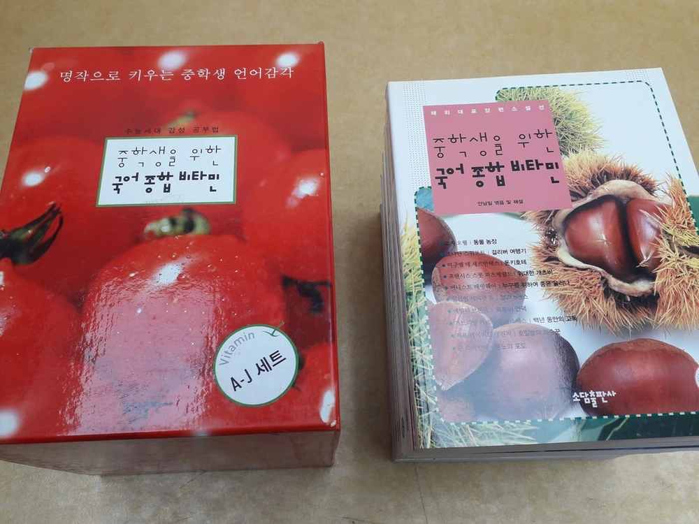 소담출판사 중학생을 위한 국어종합비타민 전 10권 이미지