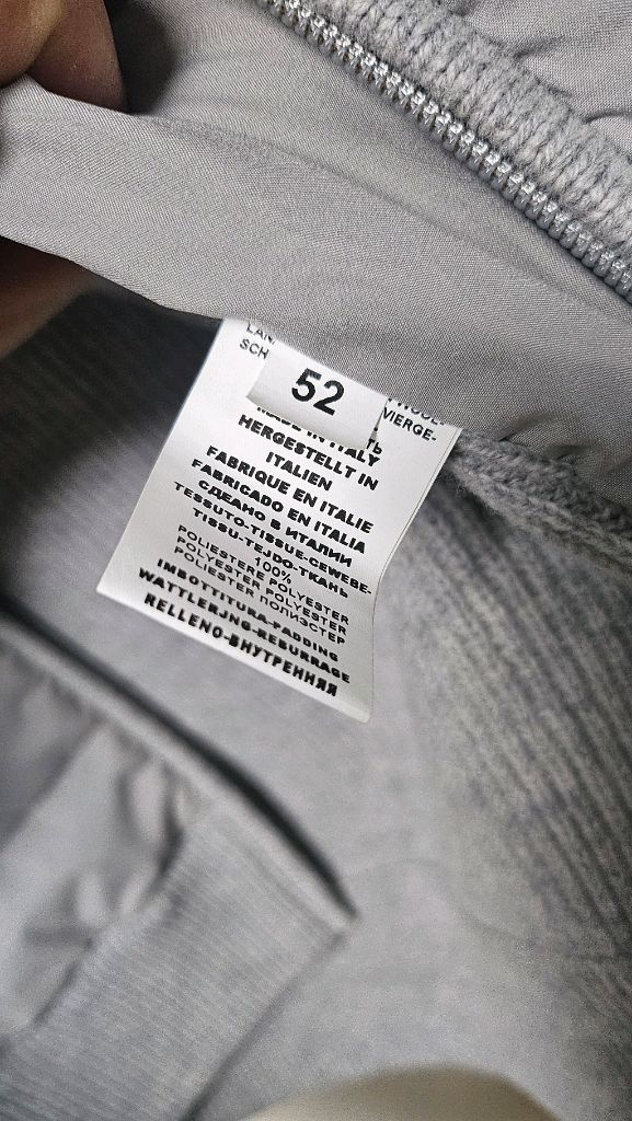 [희귀/IT 52] 그란사소(Gran Sasso) 사토리얼 라인 하이브리드 니트 자켓--3