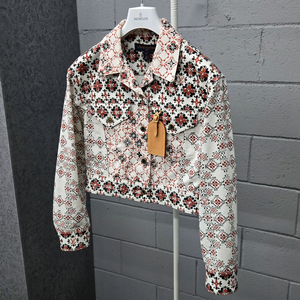 백화점판 / 루이비통 LV 플로랄 모노그램 데님 자켓 36