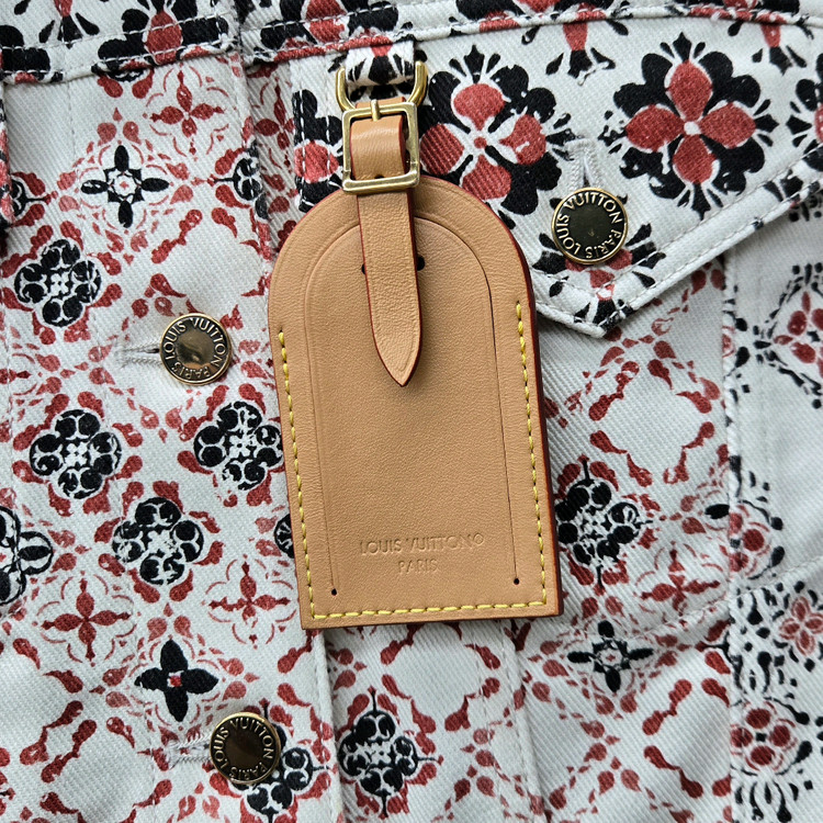 백화점판 / 루이비통 LV 플로랄 모노그램 데님 자켓 36--2