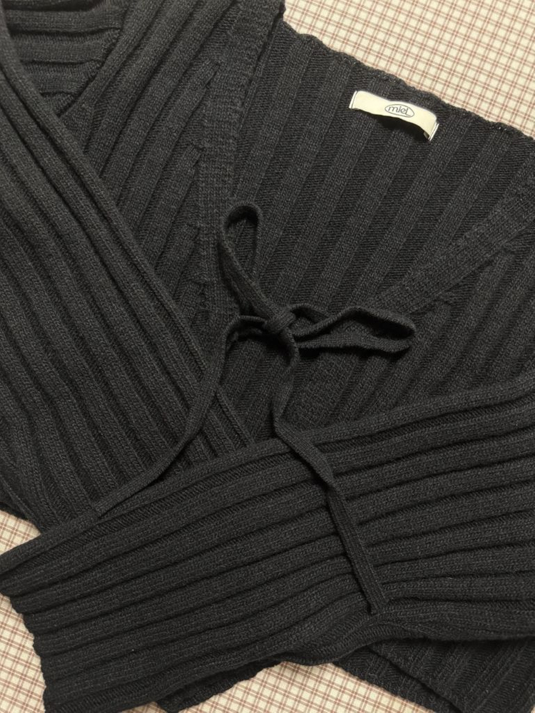 [마지막 가격내림/무배]미엘 리본 가디건--3