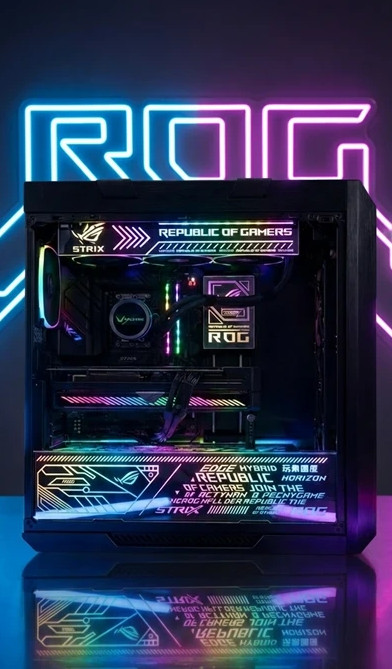 (급처) 9850x3D + 5080 (ASUS ROG 에디션) 하이엔드 게이밍 PC--1