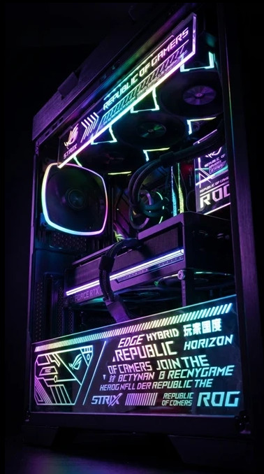 (급처) 9850x3D + 5080 (ASUS ROG 에디션) 하이엔드 게이밍 PC--2