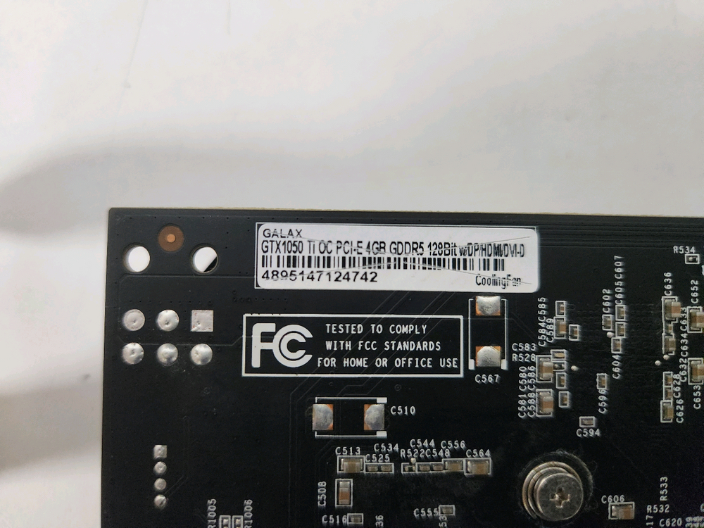 그래픽카드 1050TI 팝니다--2