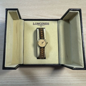 [박스포함] LONGINES(론진) 금장 Conquest 여성용 쿼츠 시계